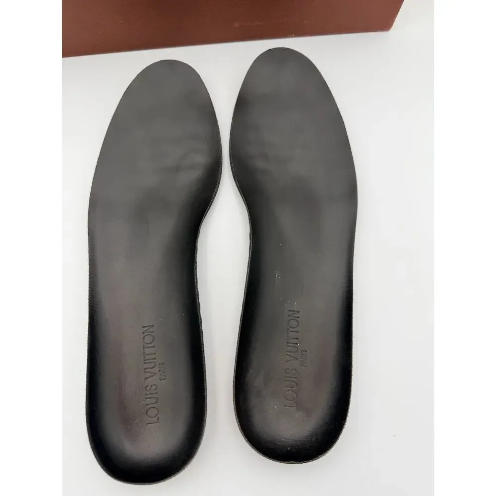 Authentic LOUIS VUITTON MENS SHOE brown 10.5 LV - 11.5-12 US